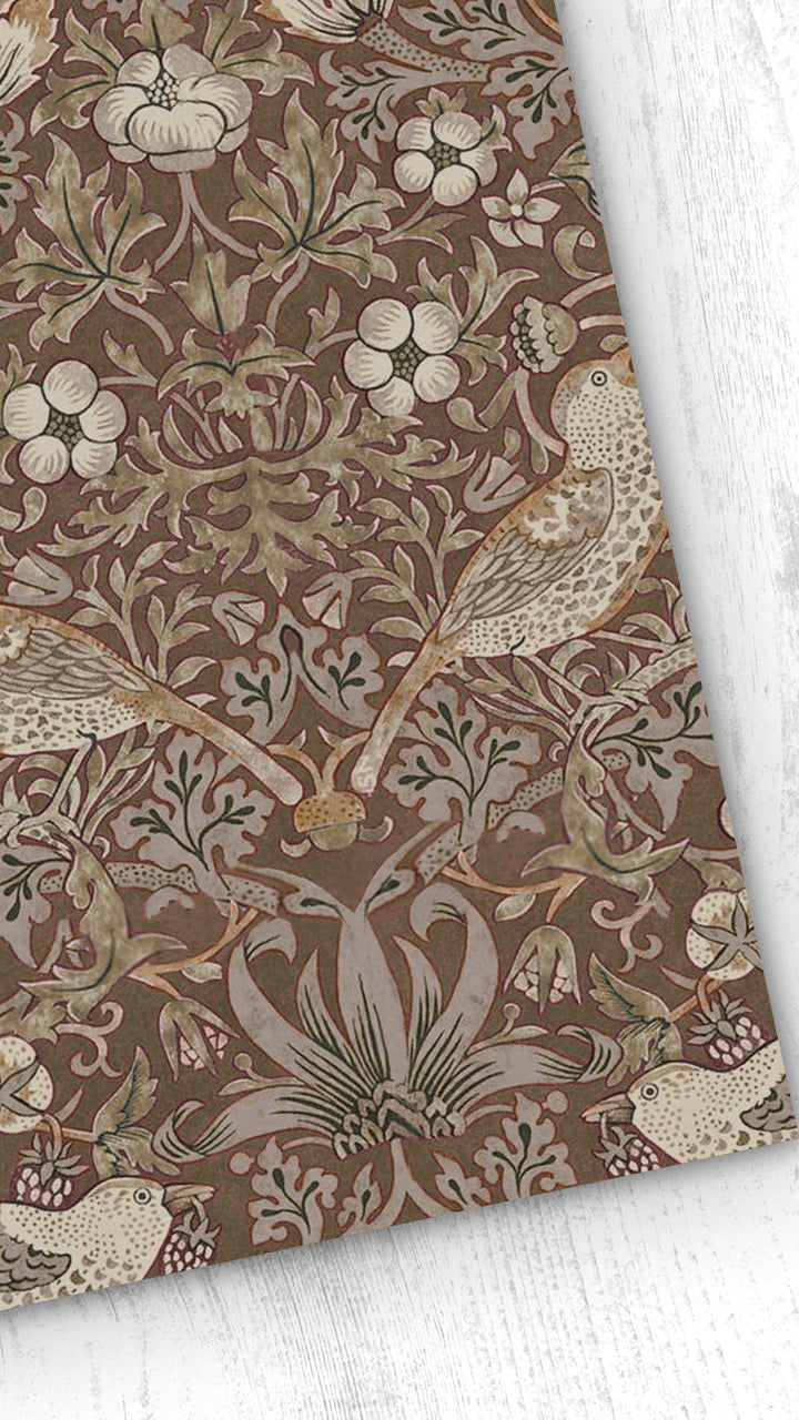 Papel pintado Vivaldi Marrón