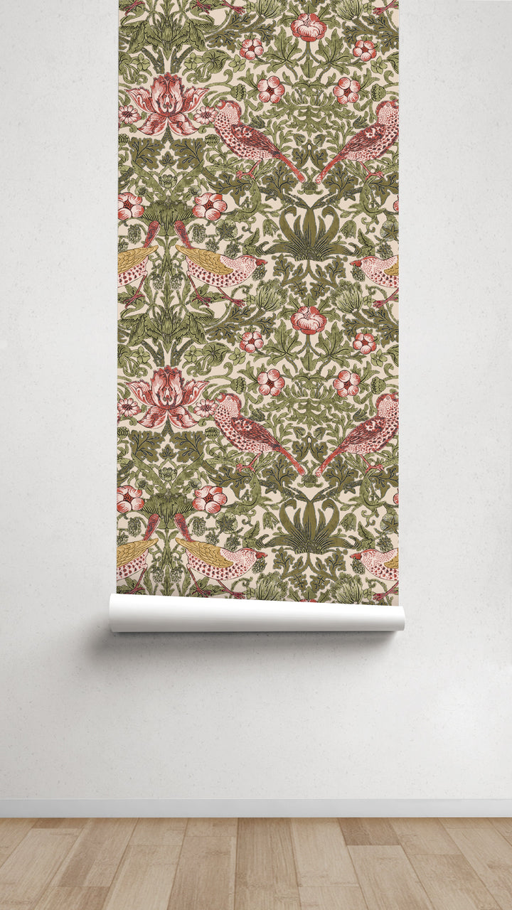 Papel pintado Vivaldi Verde