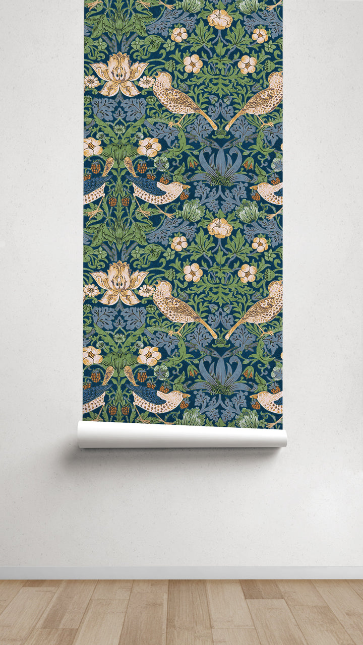 Papel pintado Vivaldi Azul