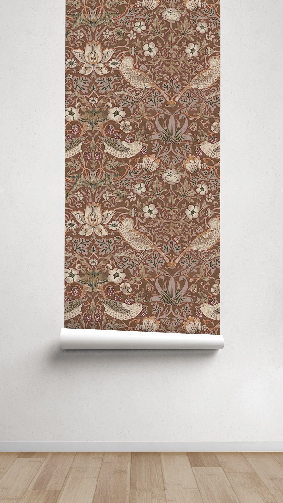 Papel pintado Vivaldi Marrón