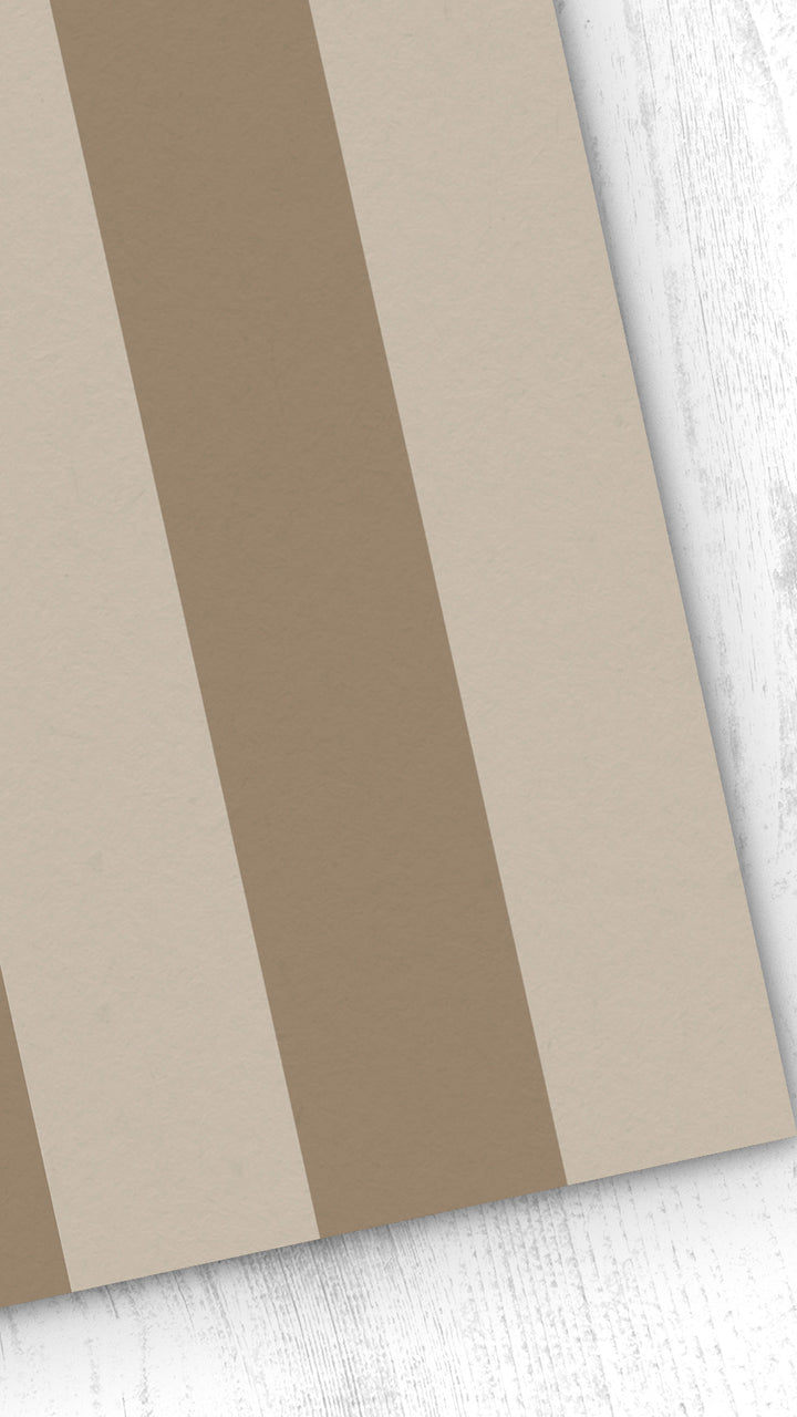 Papel pintado Texturizado Rayas M Caramelo Beige