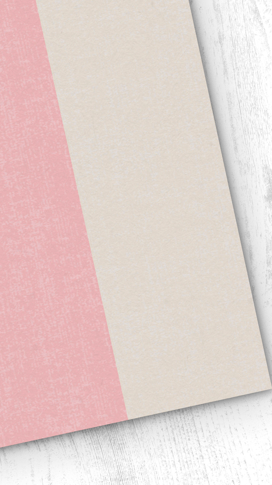 Papel pintado Texturizado Rayas XL Rosa Bebé Crema