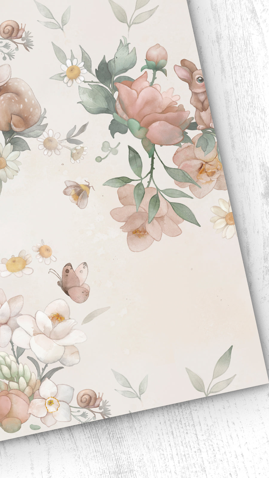 Papel pintado Infantil Sweet Bunny