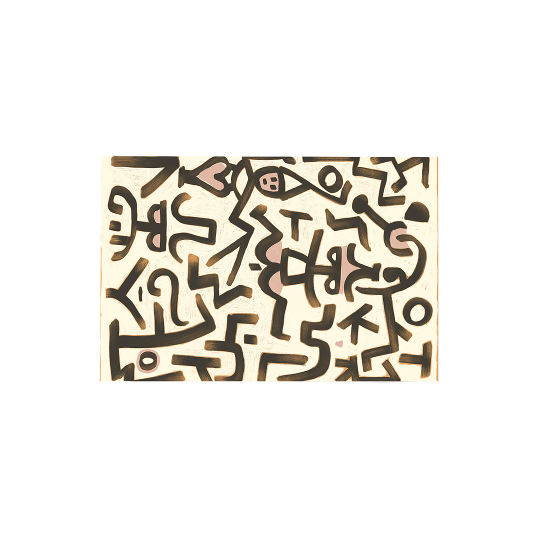 Alfombra vinílica Paul Klee Comedians Handbill