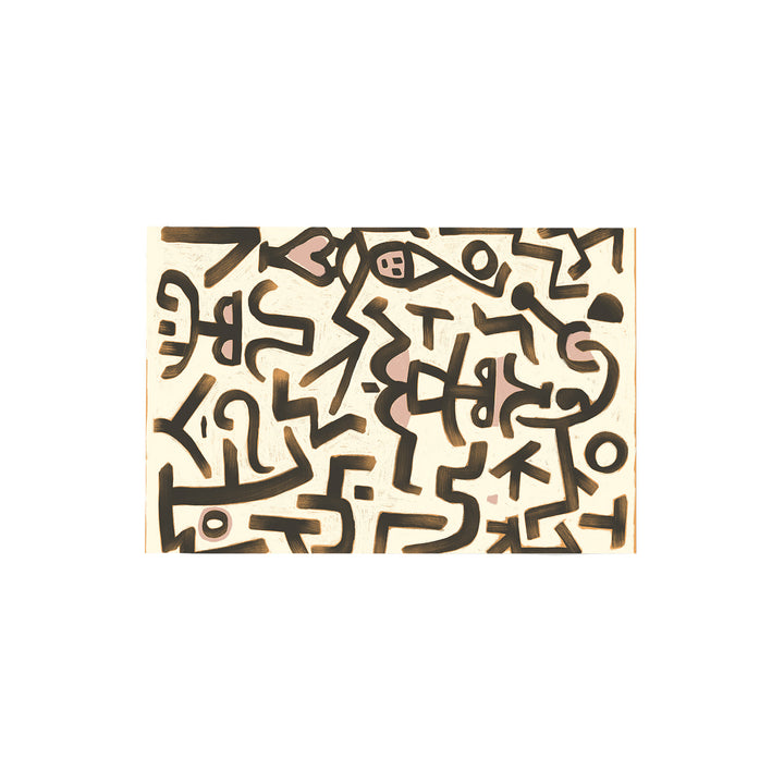 Alfombra vinílica Paul Klee Comedians Handbill