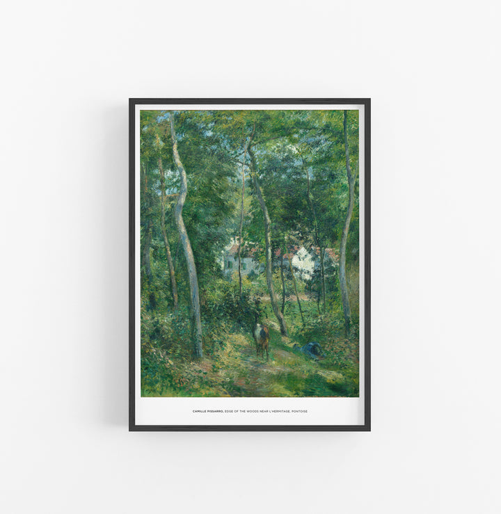 Cuadro Camile Pissarro Edge Of The Woods Near L Hermitage
