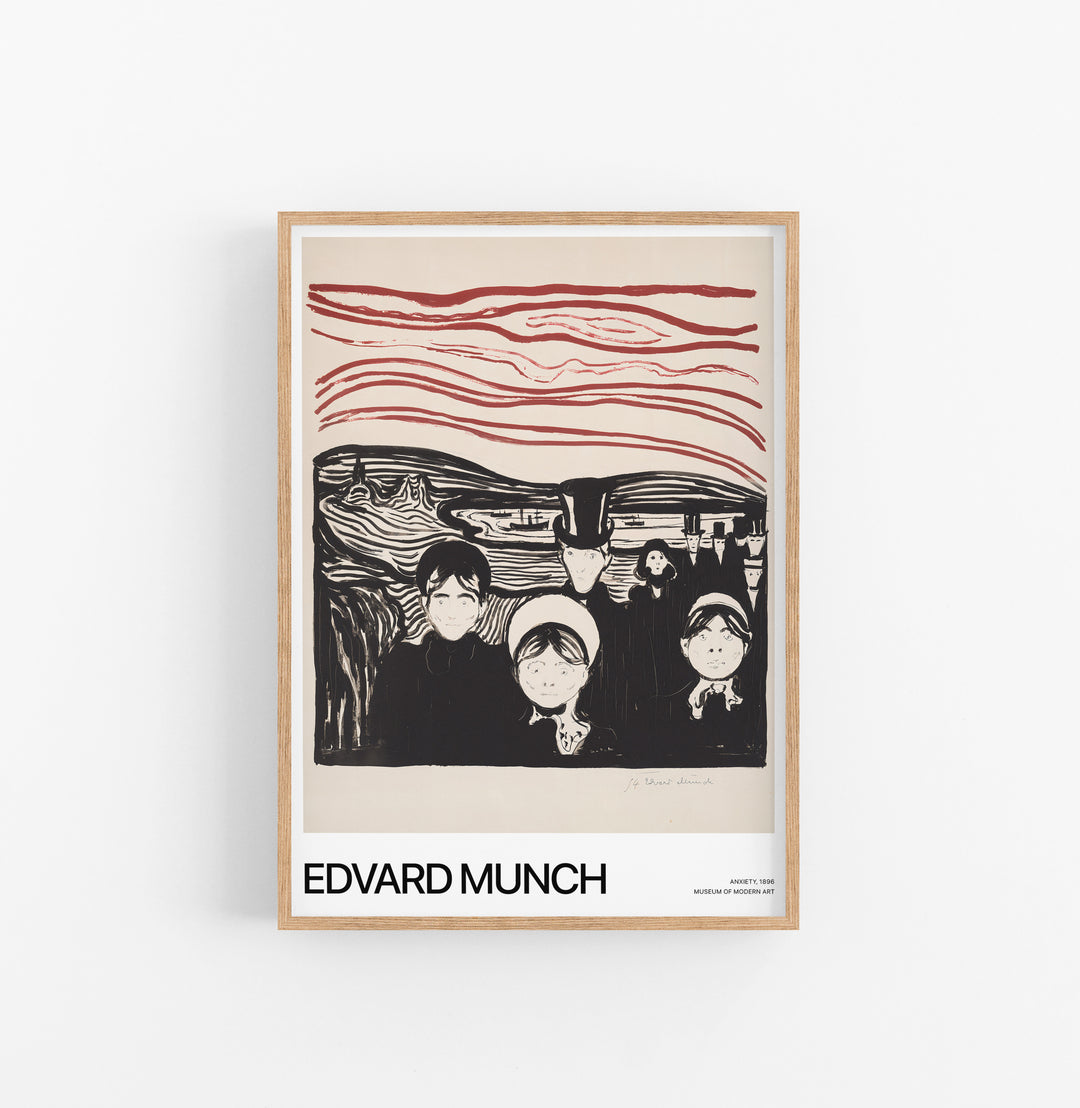 Cuadro Edvard Munch Anxiety