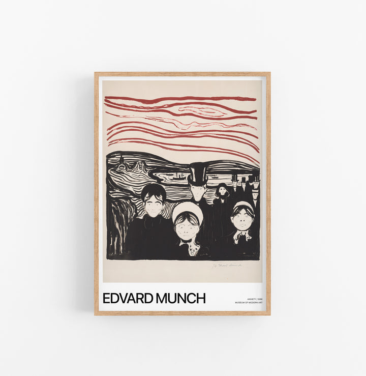 Cuadro Edvard Munch Anxiety