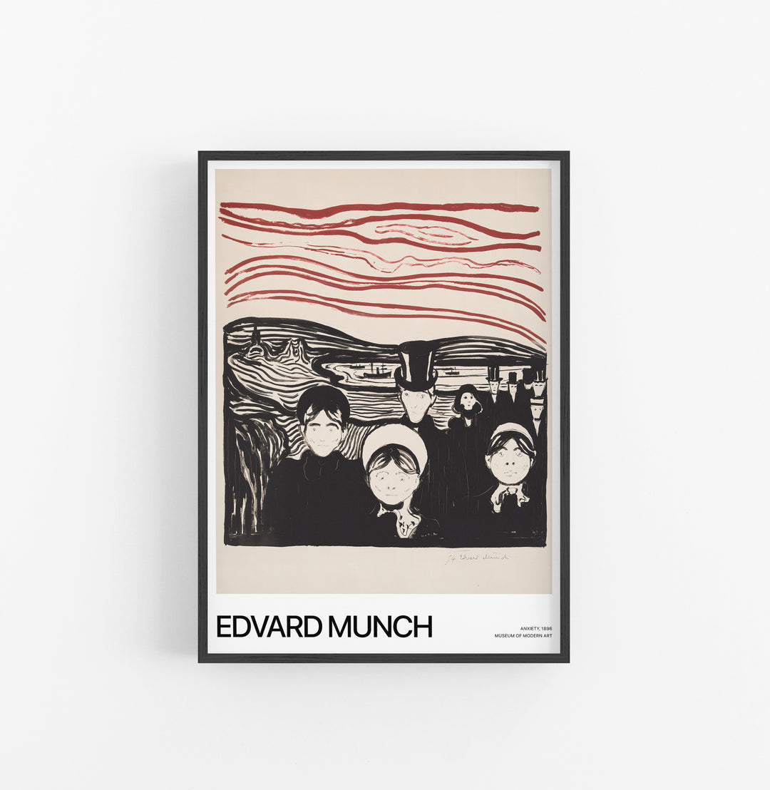 Cuadro Edvard Munch Anxiety