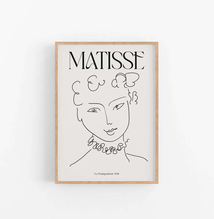Cuadro Matisse La Pompadour