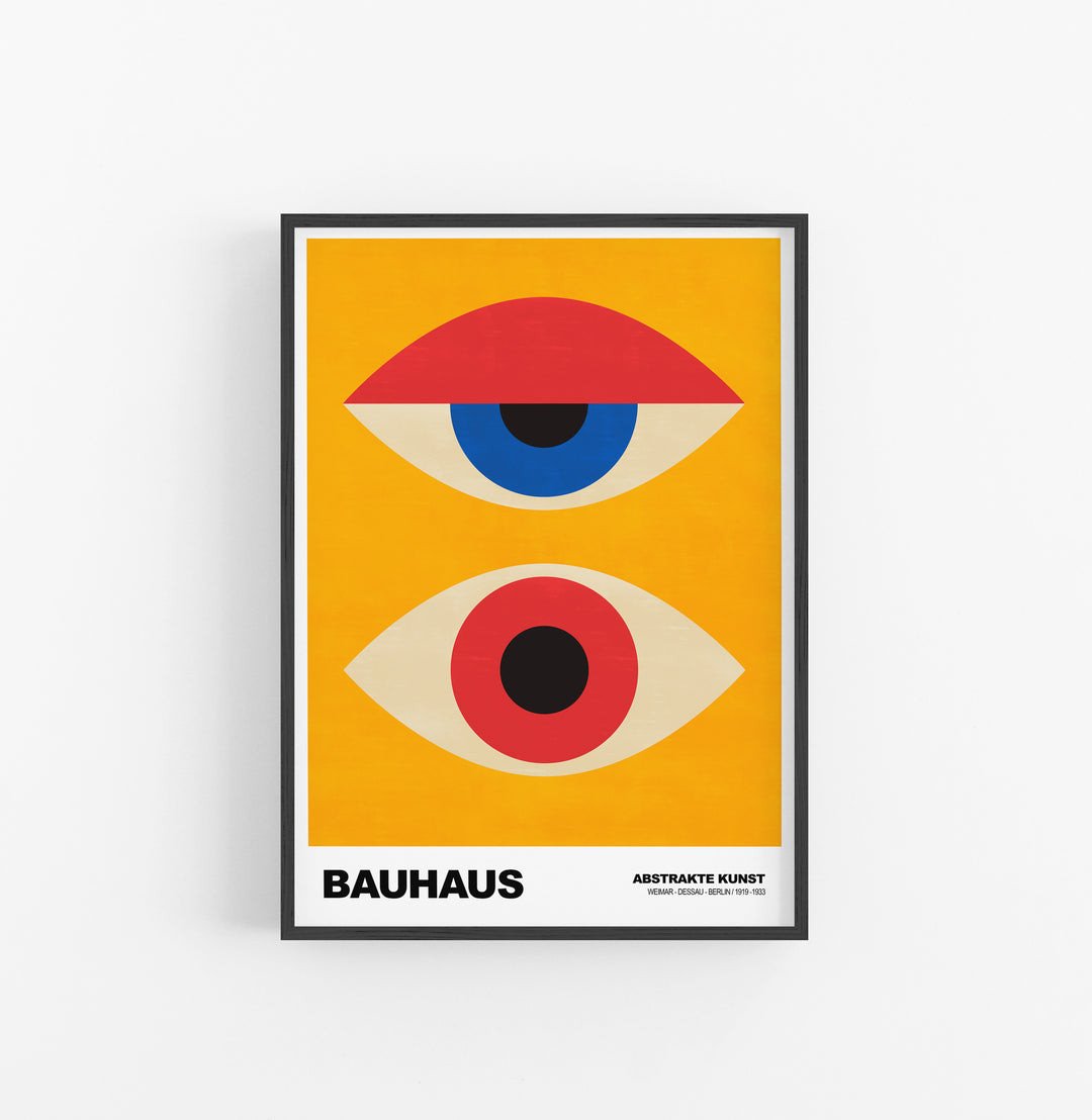 Cuadro Bauhaus Dos Ojos