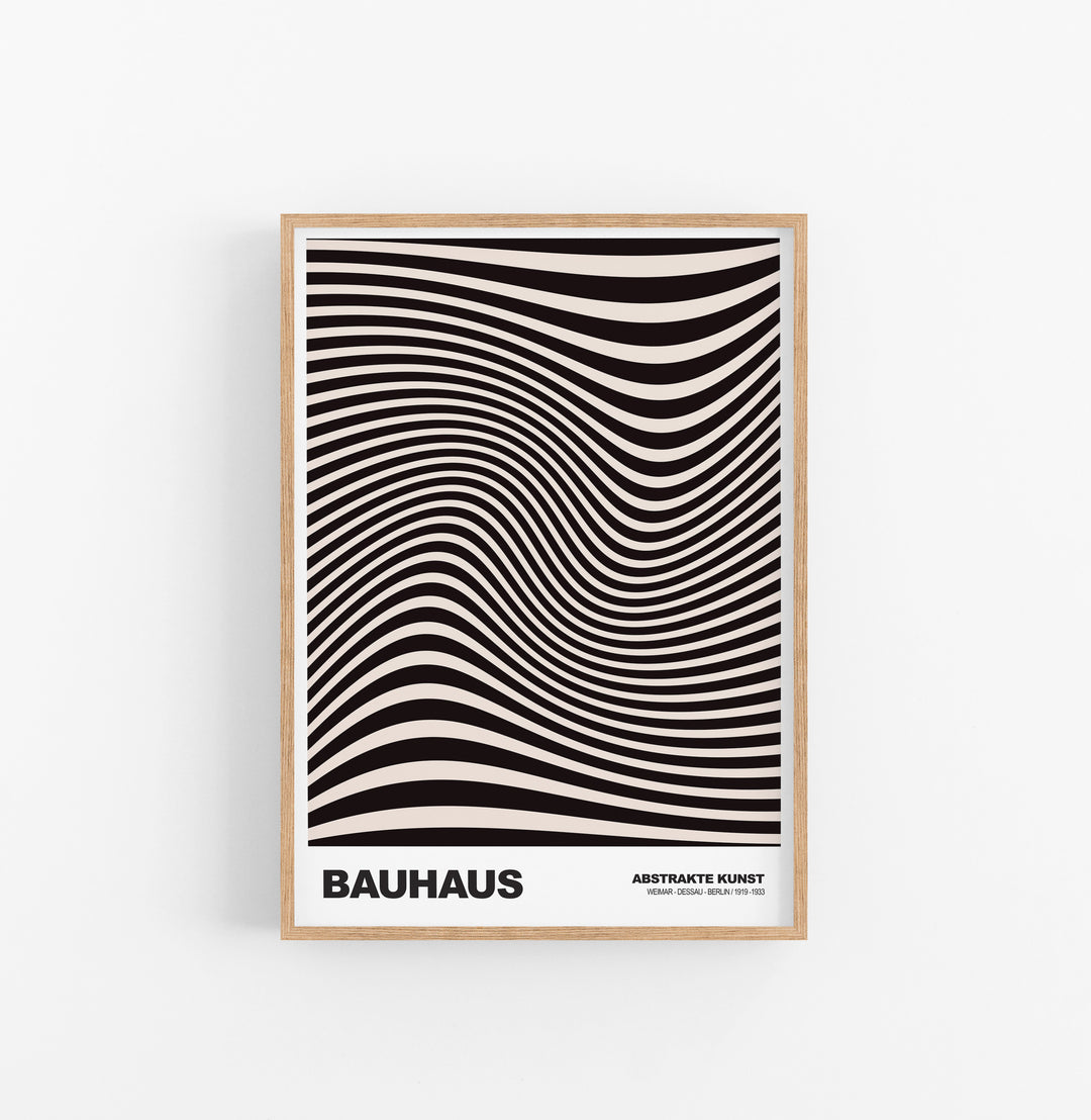 Cuadro Bauhaus Olas