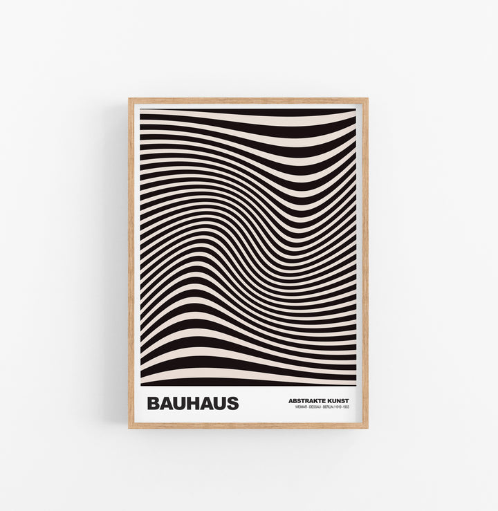Cuadro Bauhaus Olas