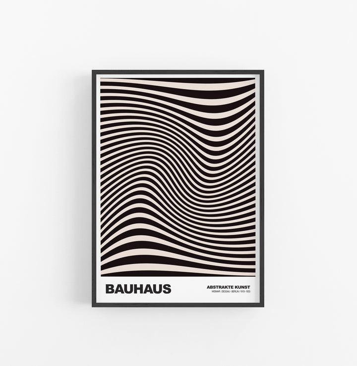 Cuadro Bauhaus Olas