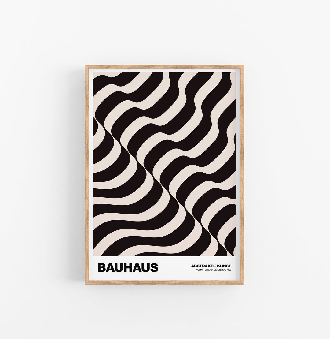Cuadro Bauhaus Ondas