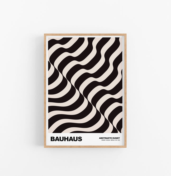 Cuadro Bauhaus Ondas