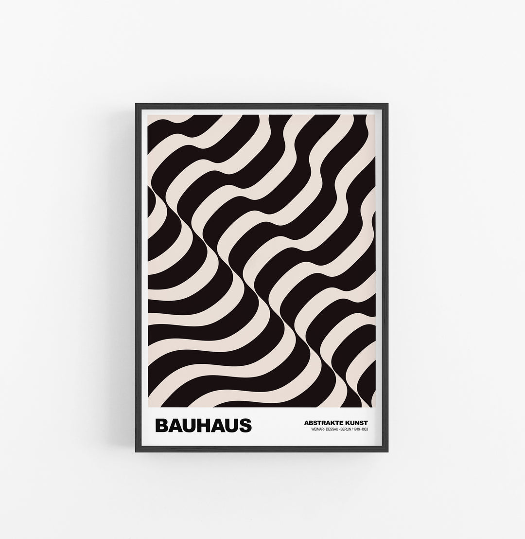 Cuadro Bauhaus Ondas