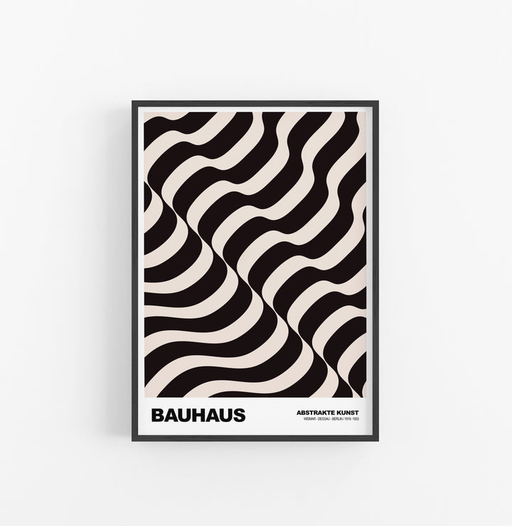 Cuadro Bauhaus Ondas