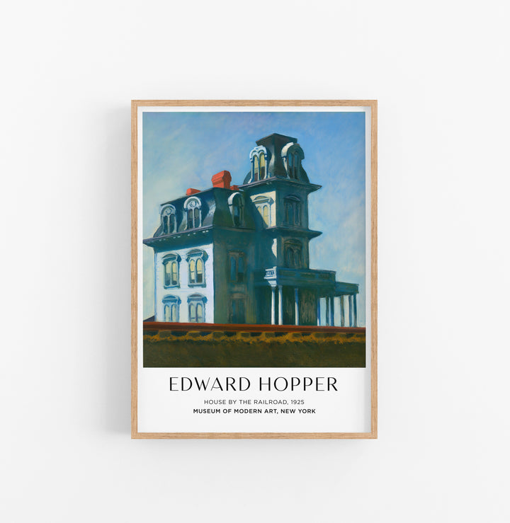 Cuadro Edward Hopper House By The Railroad