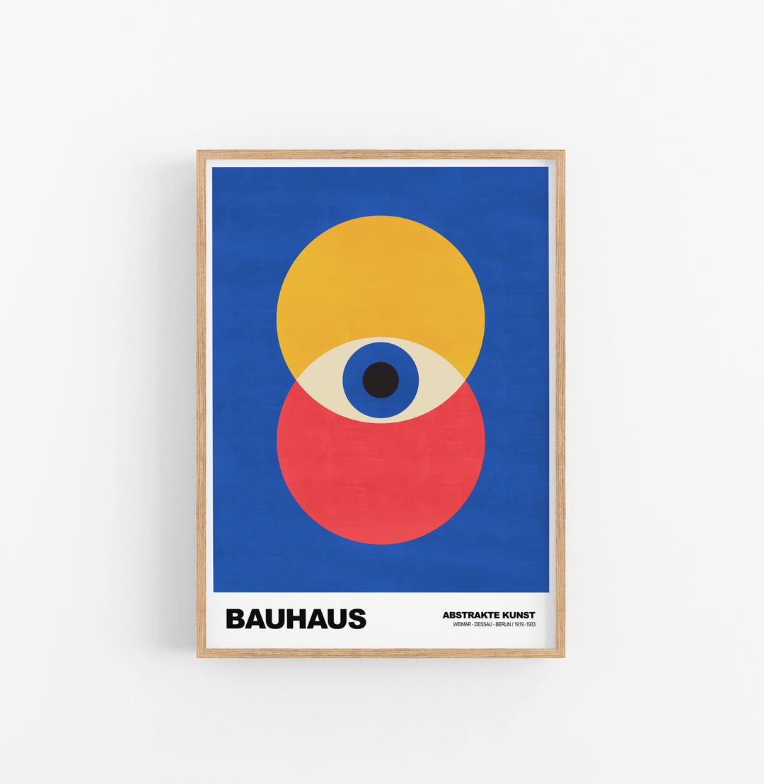 Cuadro Bauhaus Un Ojo