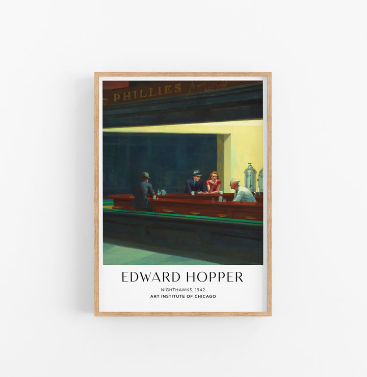 Cuadro Edward Hopper Nighthawks