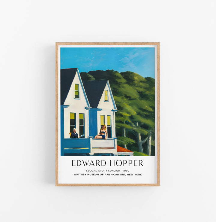 Cuadro Edward Hopper Second Story Sunlight