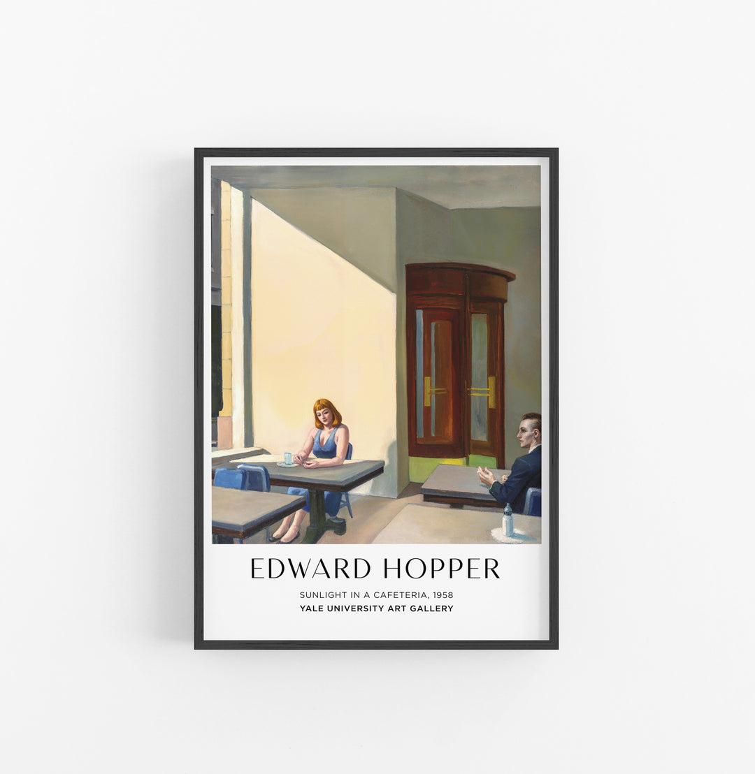 Cuadro Edward Hopper Sunlight In A Cafeteria
