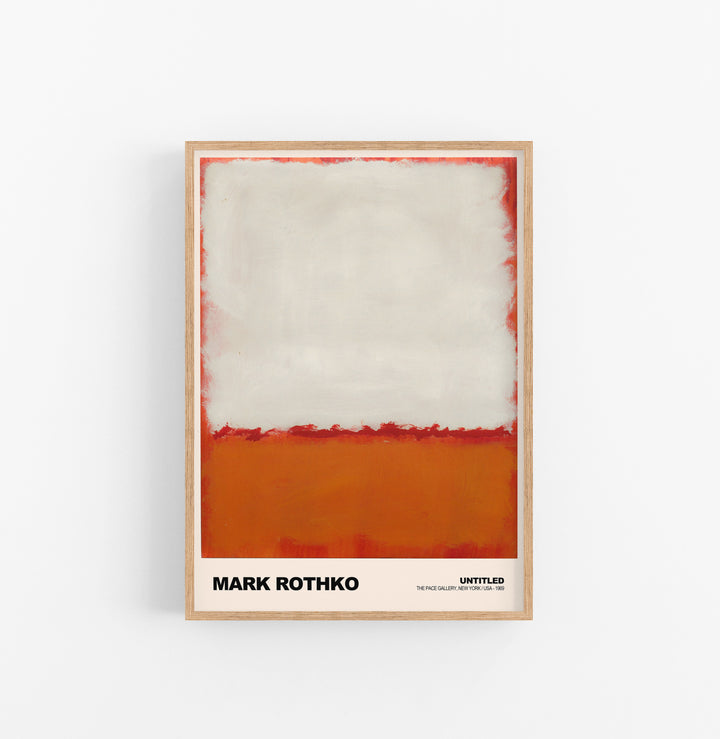 Cuadro Mark Rothko Untitled