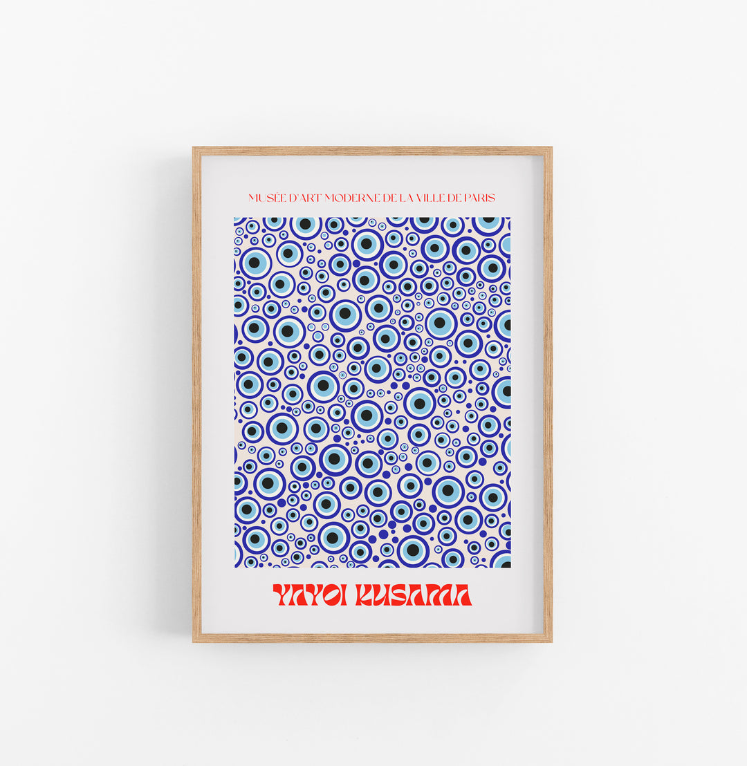 Cuadro Yayoi Kusama Circulos
