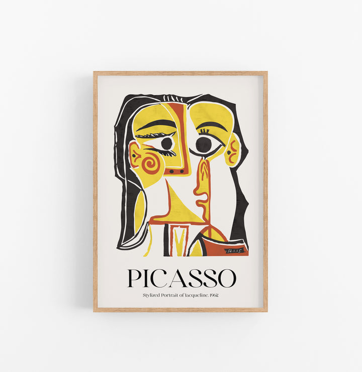 Cuadro Picasso Stylized Portrait Of Jaqueline