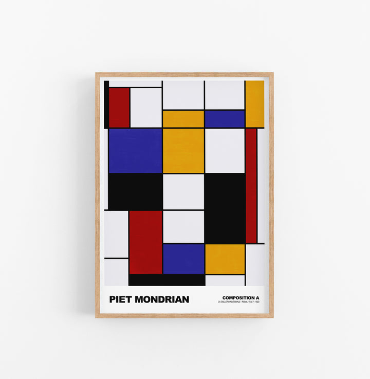 Cuadro Piet Mondrian Composition