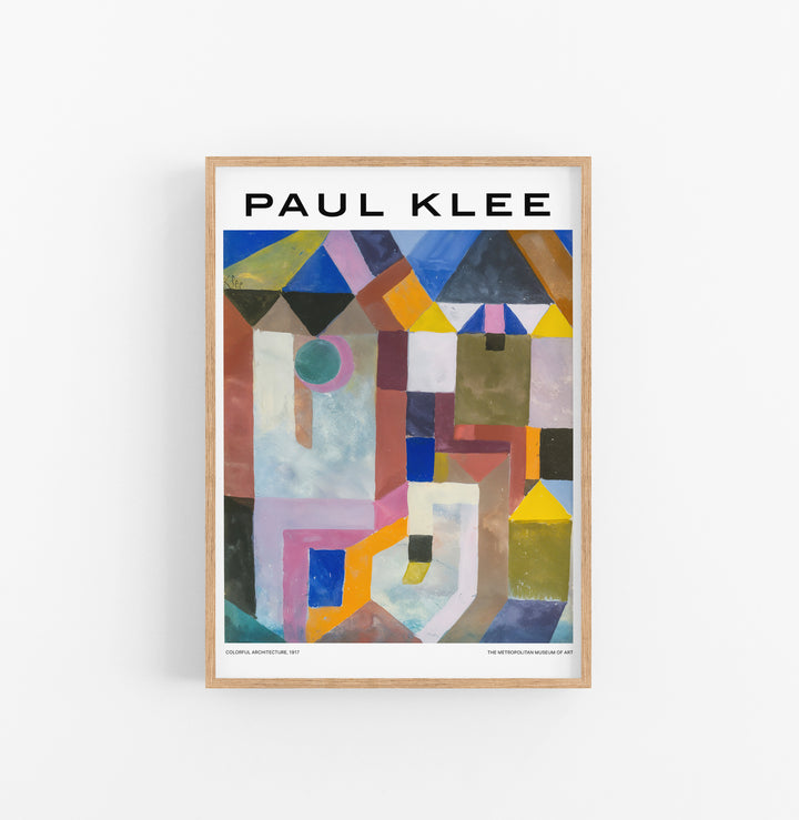 Cuadro Paul Klee Colorfull Architecture