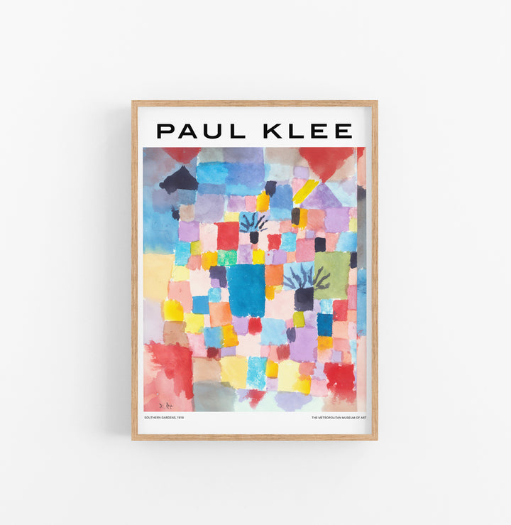 Cuadro Paul Klee Southern Gardens