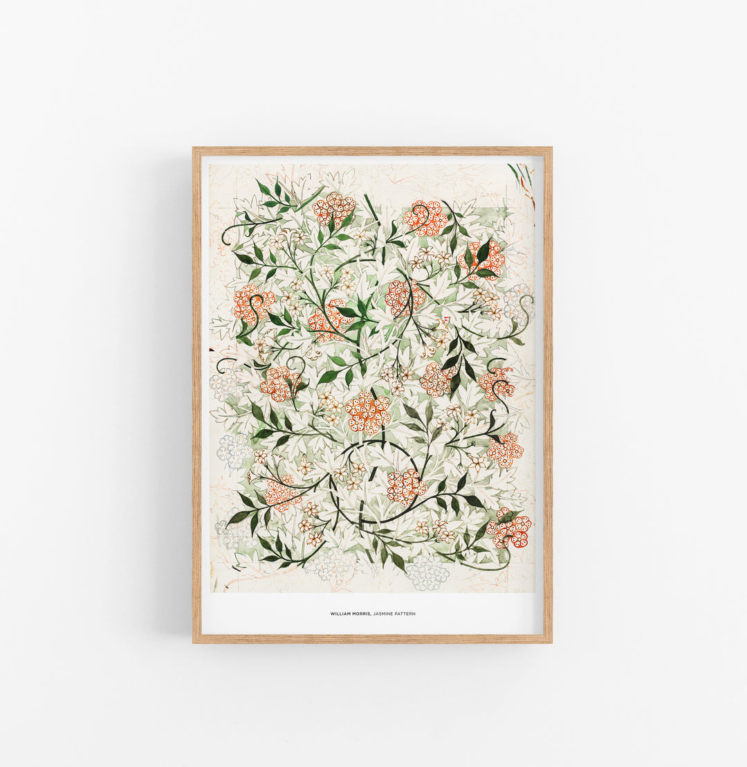 Cuadro William Morris Jasmine Pattern