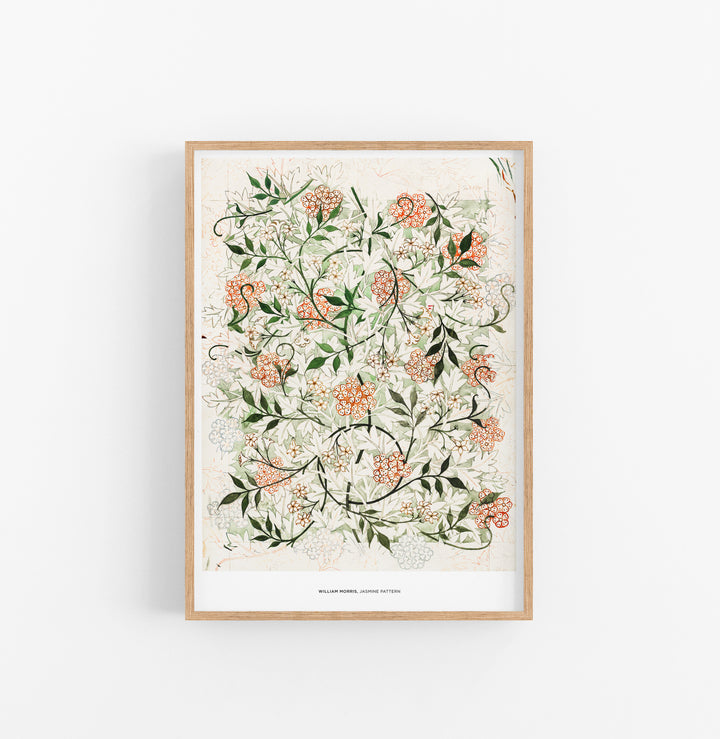 Cuadro William Morris Jasmine Pattern