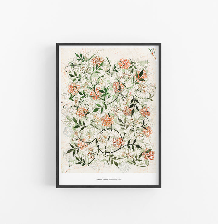 Cuadro William Morris Jasmine Pattern