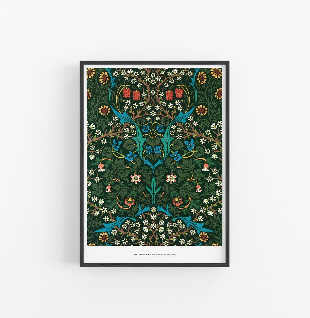 Cuadro William Morris Tulip Famous Pattern