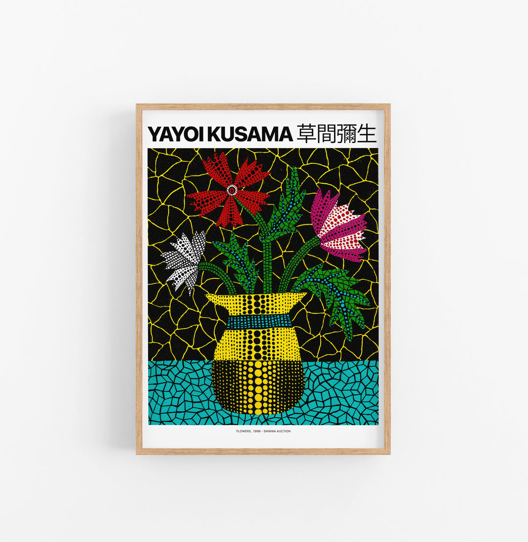 Cuadro Yayoi Kusama Flowers
