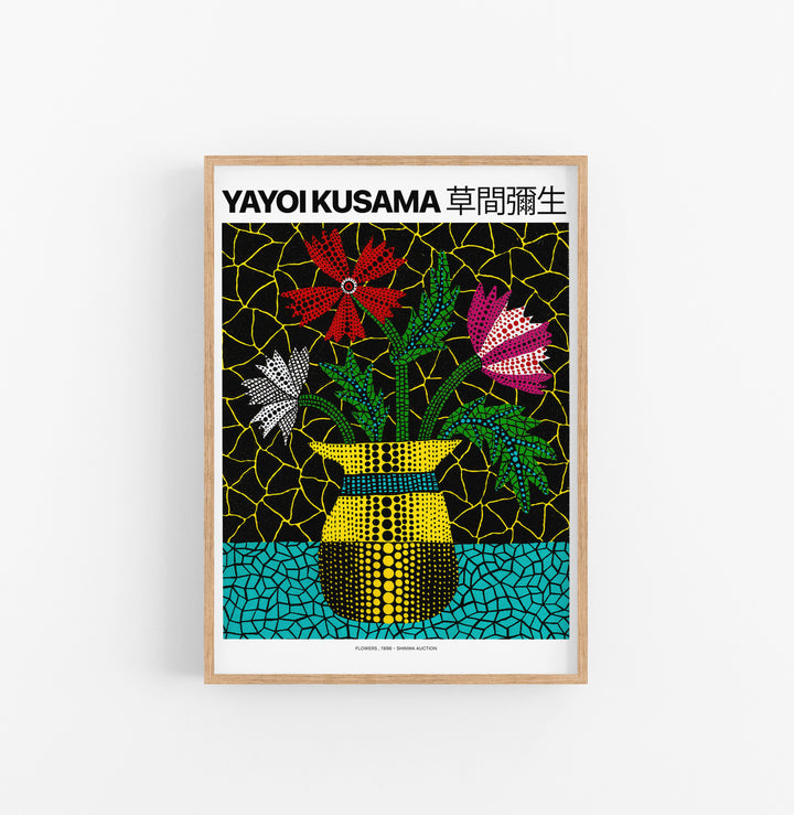 Cuadro Yayoi Kusama Flowers