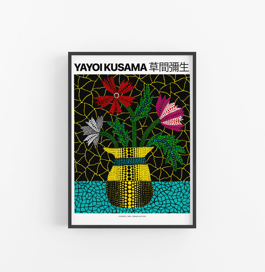 Cuadro Yayoi Kusama Flowers