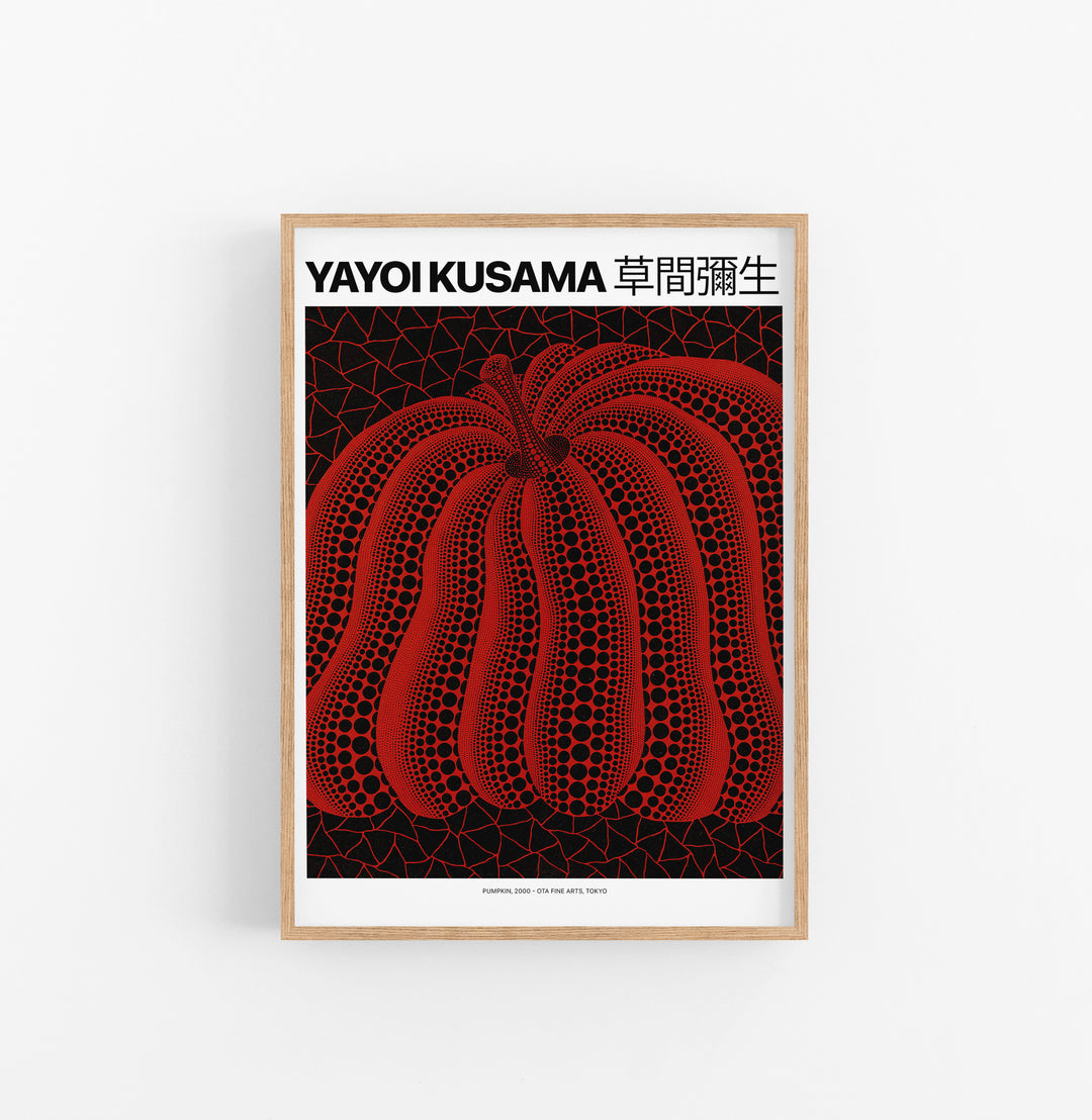 Cuadro Yayoi Kusama Pumpkin