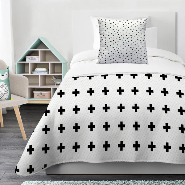 COLCHA CRUCES COLECCIÓN SCANDI - sokios
