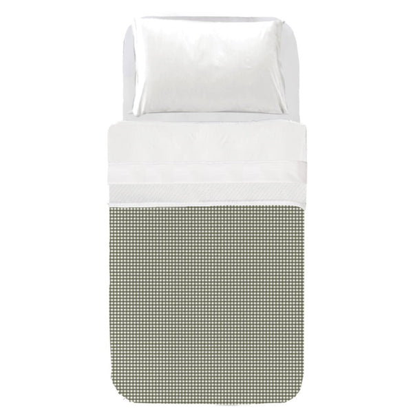 Cubrecama Infantil Vichy Verde - sokios-COLCHA200618S8243