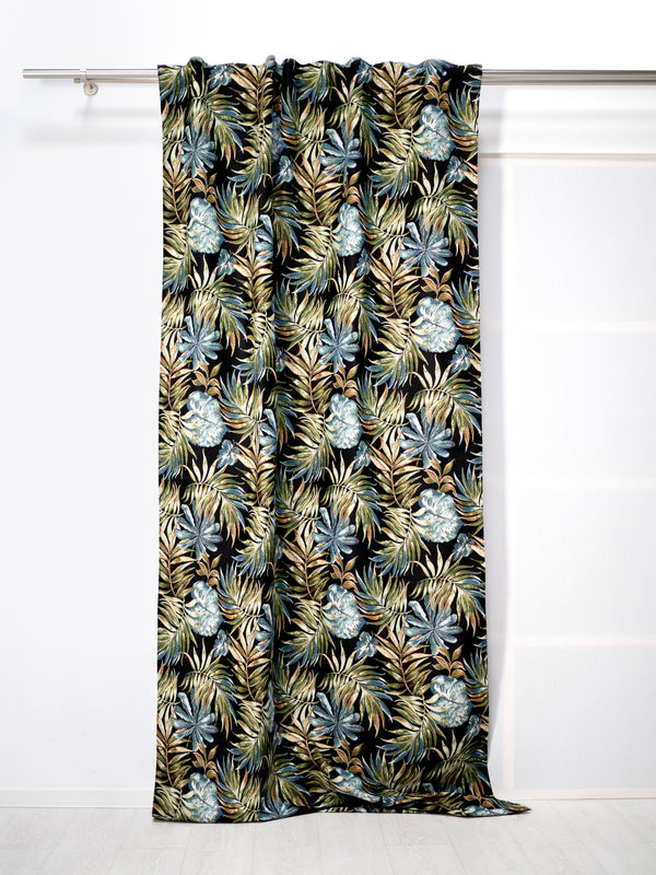 Cortina Jacquard Iguazú con motivo tropical - sokios  - 79861746
