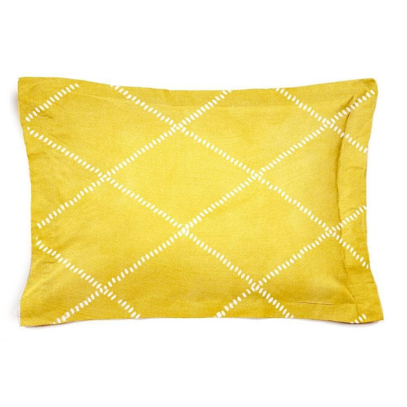 Funda de Cuadrante cama Honey amarillo - sokios