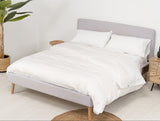 Funda nórdica Algodón Percal de 200 hilos Blanco - sokios-FUNDA NÓRDICA200618S679