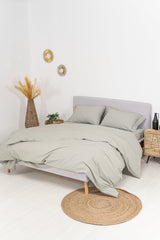 Funda nórdica Algodón Percal de 200 hilos Gris 96 - sokios-FUNDA NÓRDICA200618S1481