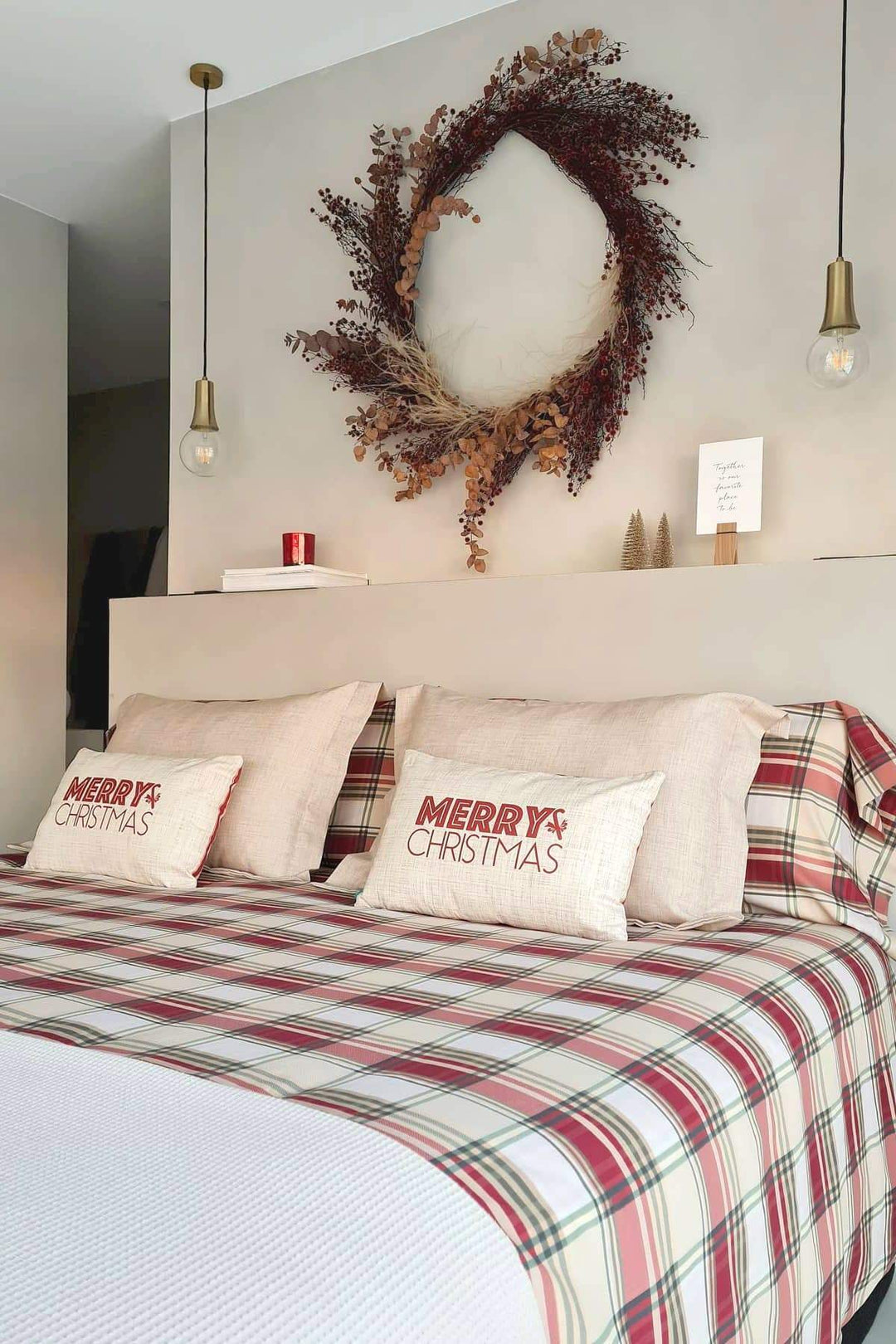 Funda nórdica Cuadros Navidad