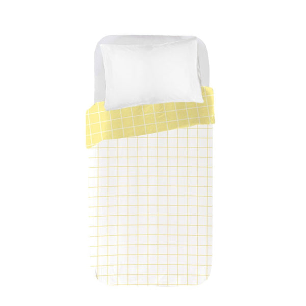 Funda nórdica Infantil Reversible Cuadro Amarillo PRE-LANZAMIENTO - sokios-FUNDA NÓRDICA200618S9252
