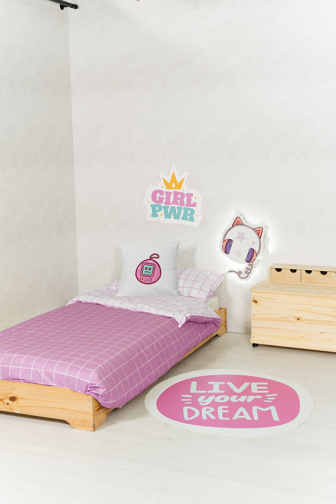 Funda Nordica Infantil/Juvenil Reversible GIVETTE Pink Cama de 105 -  Conforama